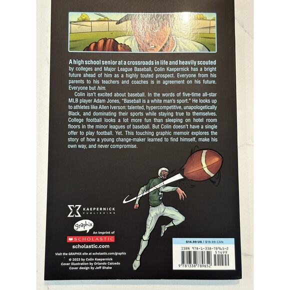 Colin Kaepernick SIGNED BOOK Change the Game FIRST EDITION Paperback AUTOGRAPHED - Picture 8 of 8